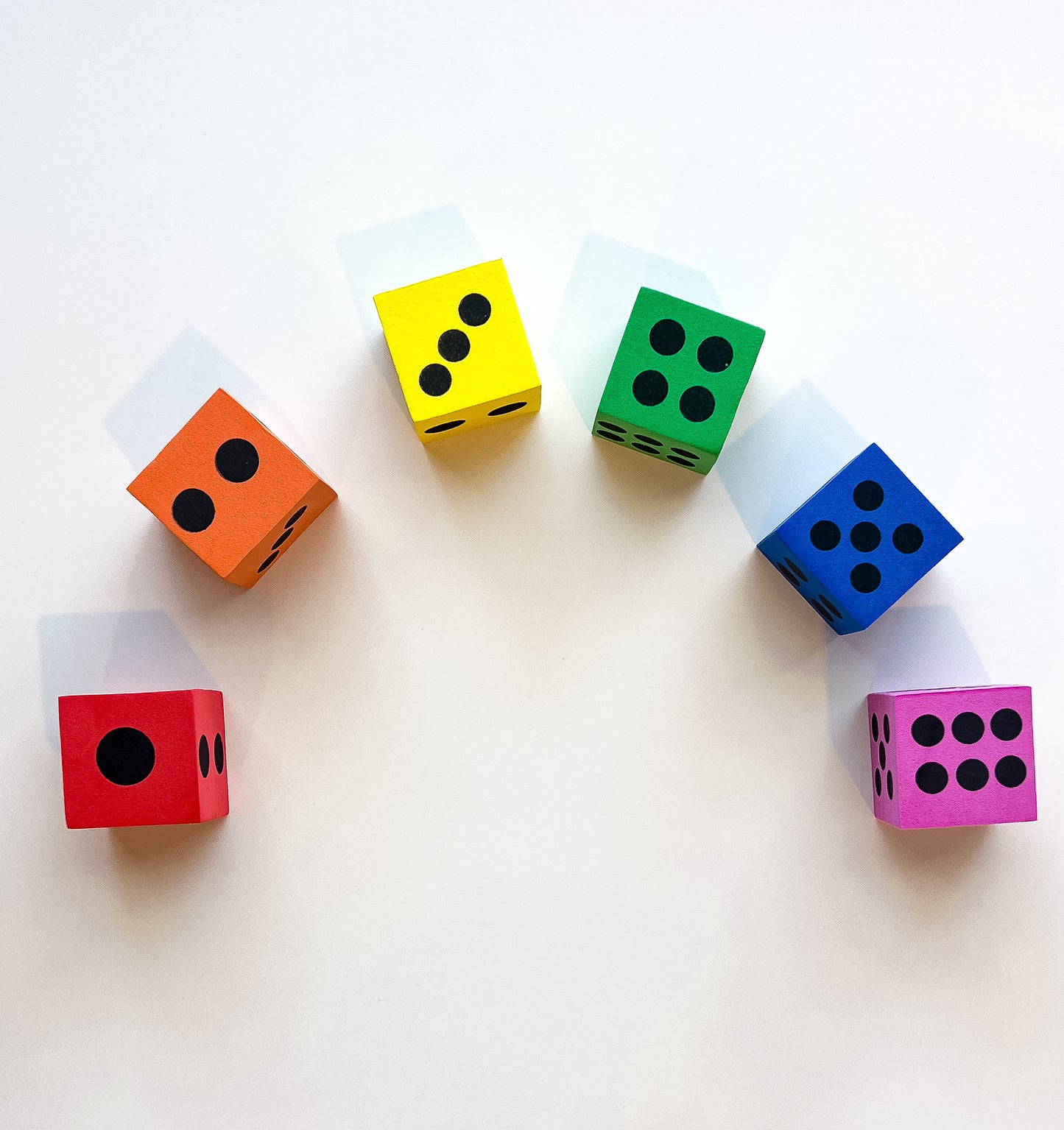 Add On - 1.5" colored foam dice (price per one)