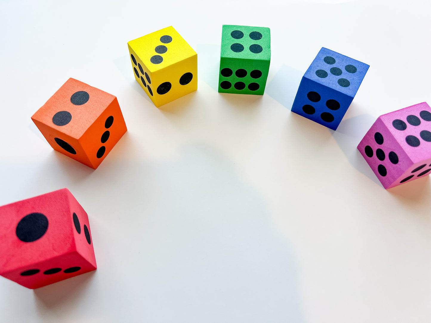 Add On - 1.5" colored foam dice (price per one)