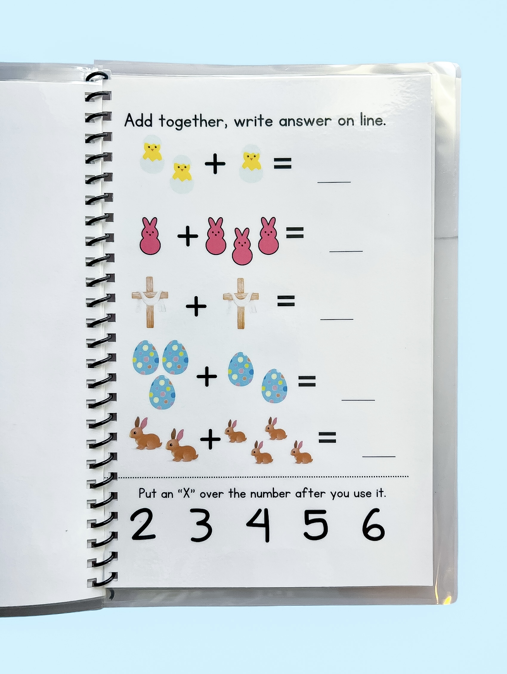 Preschool Easter Workbook