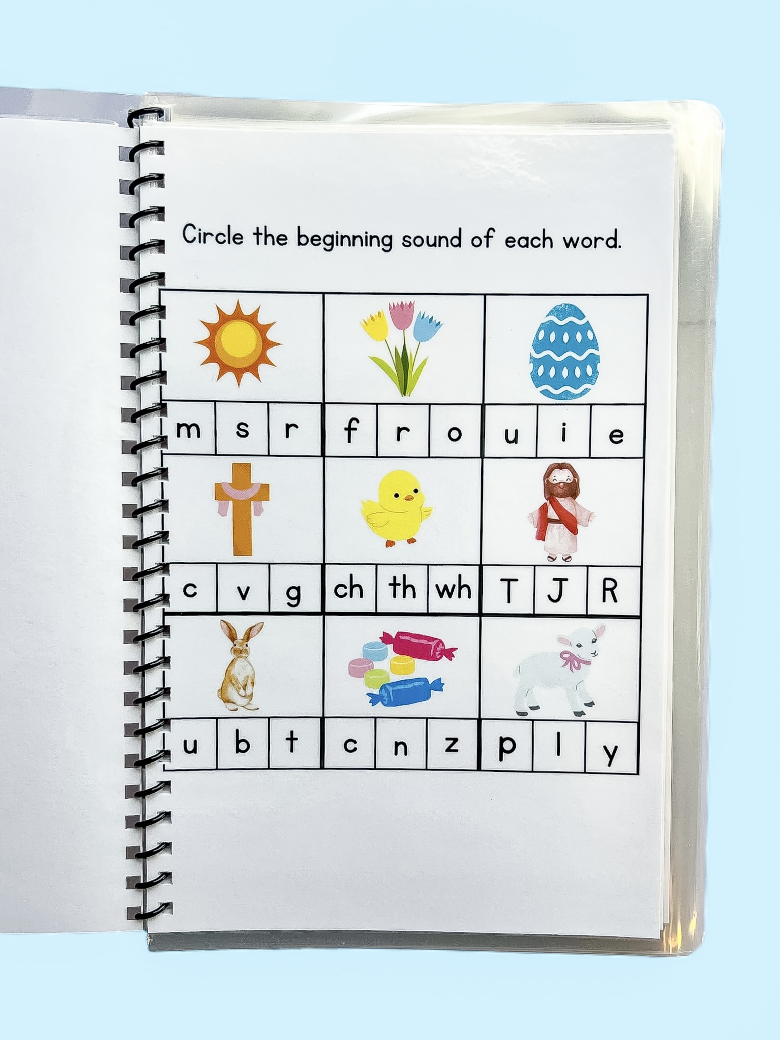 Preschool Easter Workbook