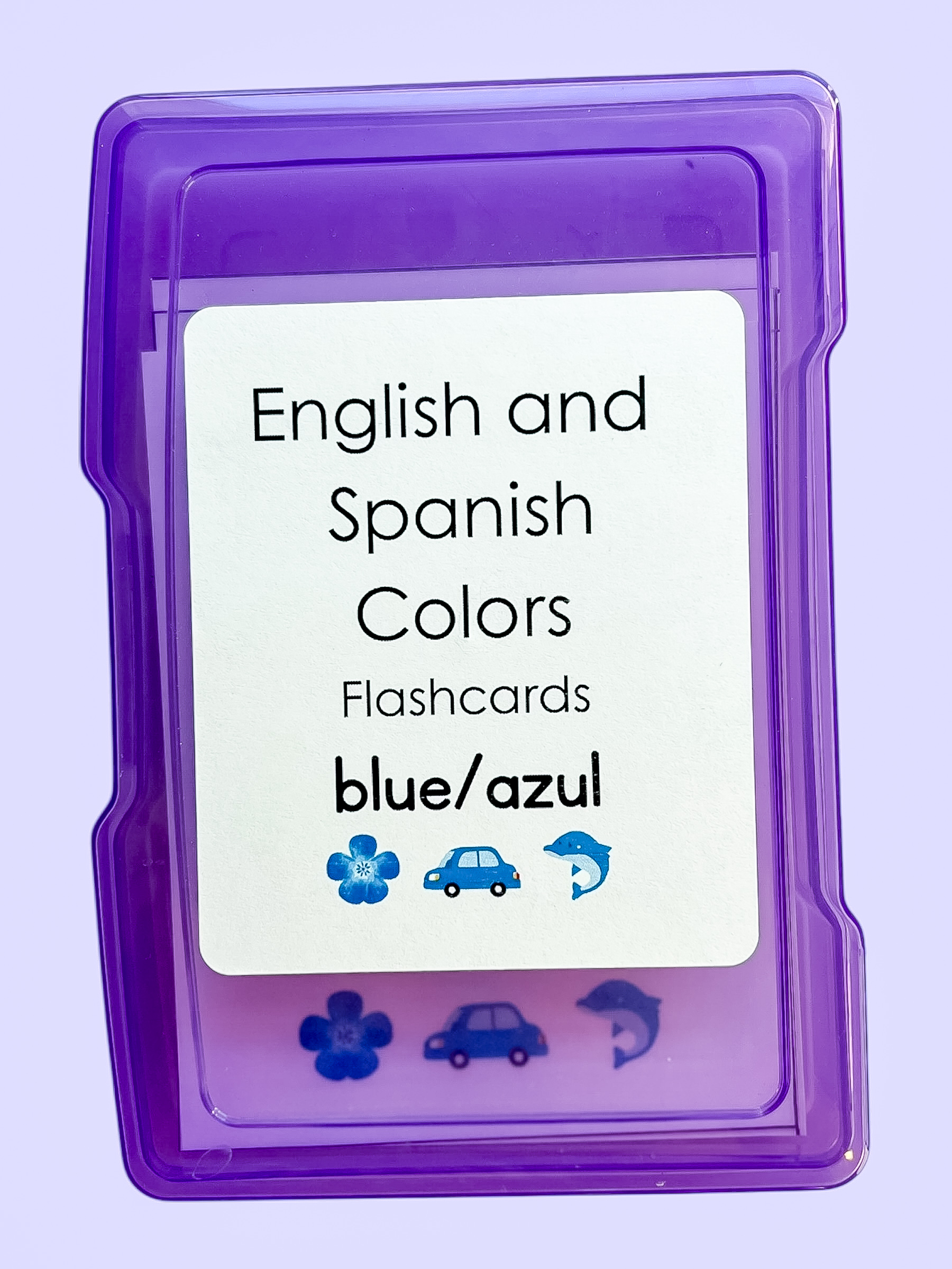 Color Peek Bilingual Flashcards