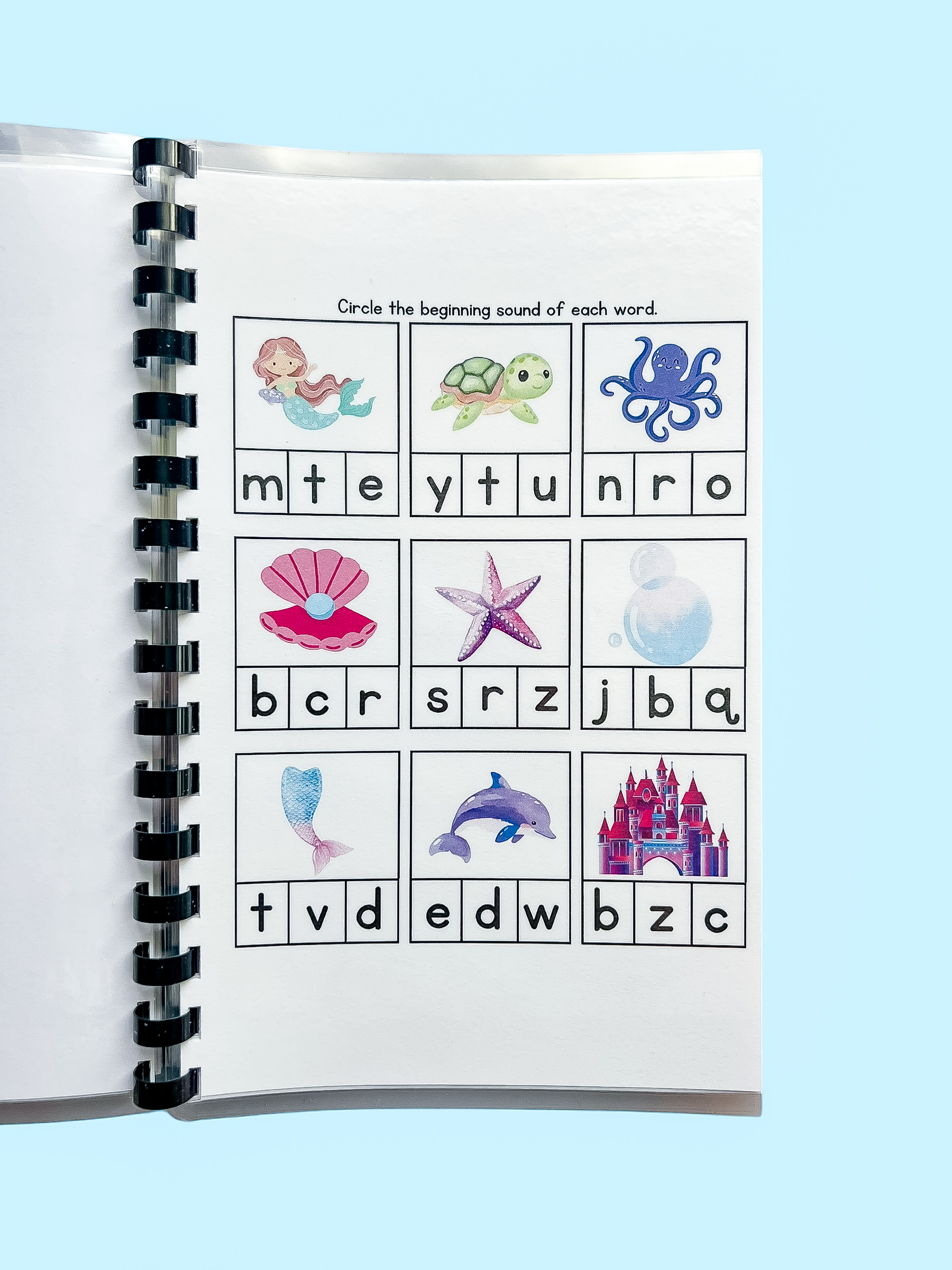 Learn with Me, Under the Sea! Workbook