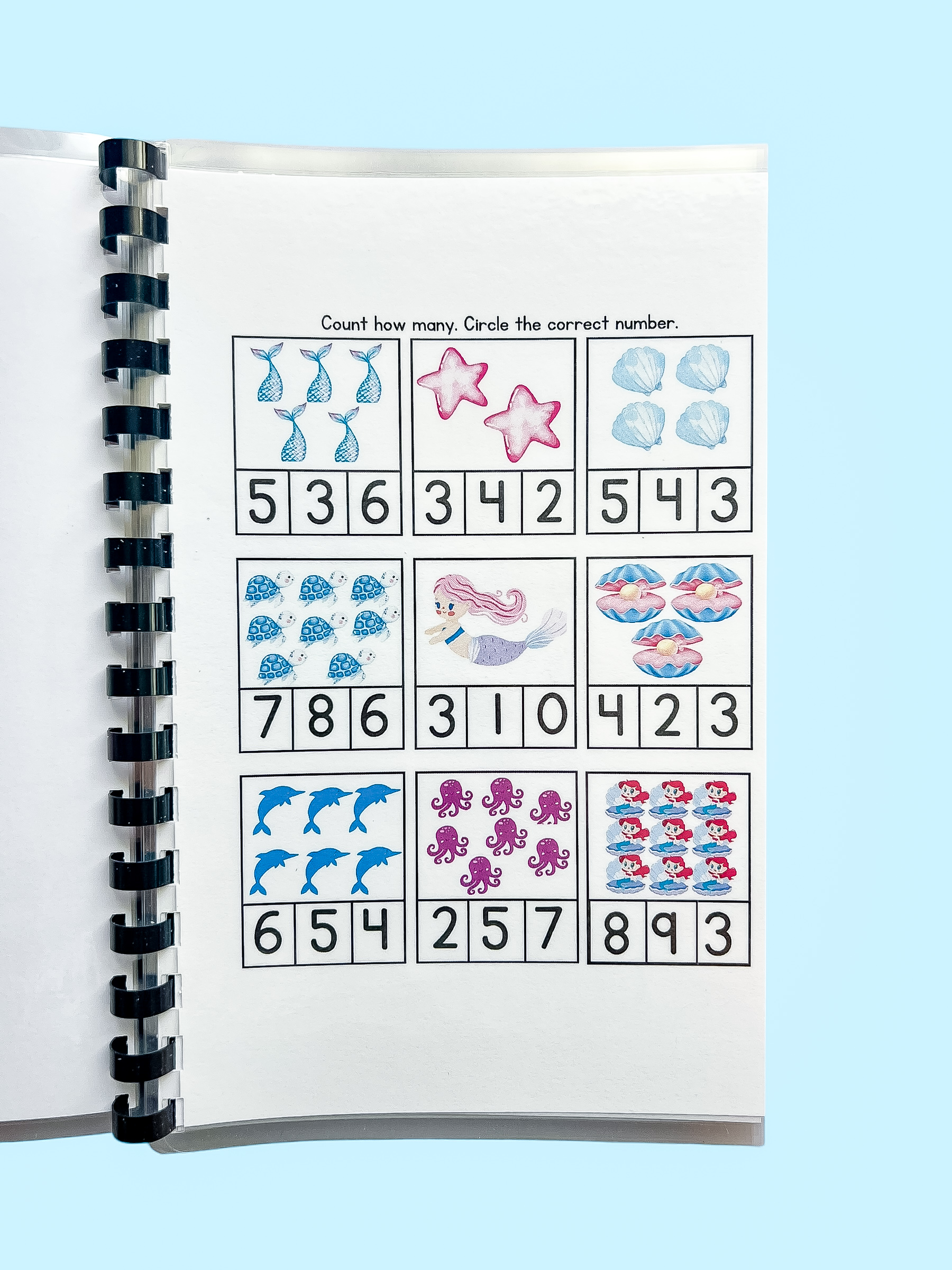 Learn with Me, Under the Sea! Workbook