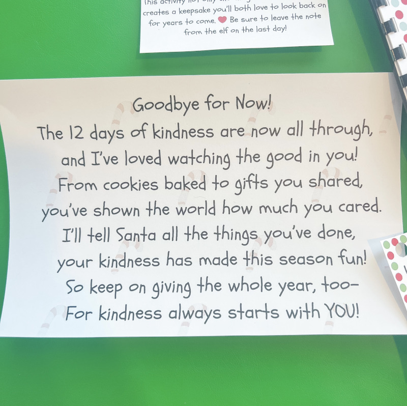 The Kindness Elf Kit