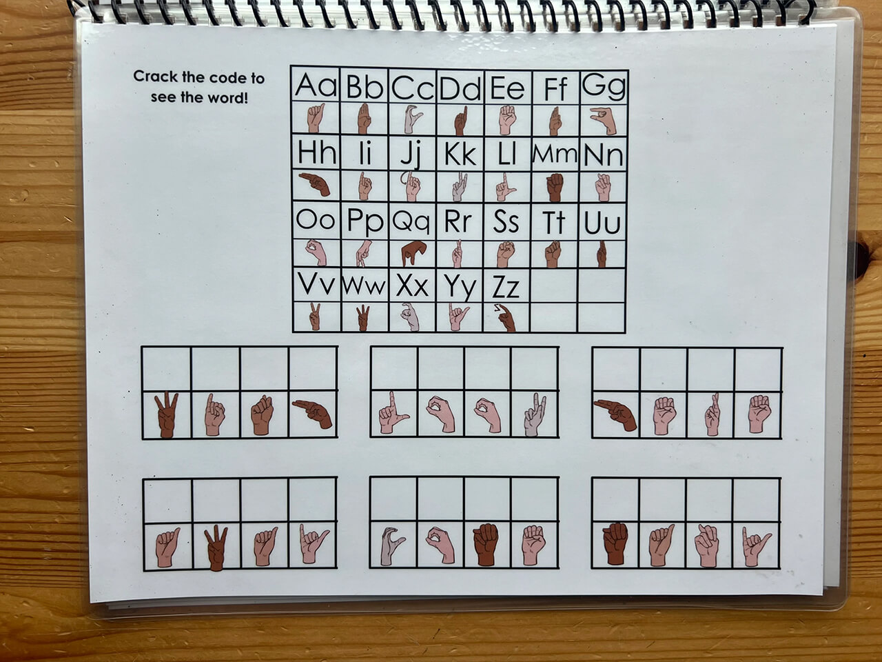 Bored 2 Busy Sign Language Workbook