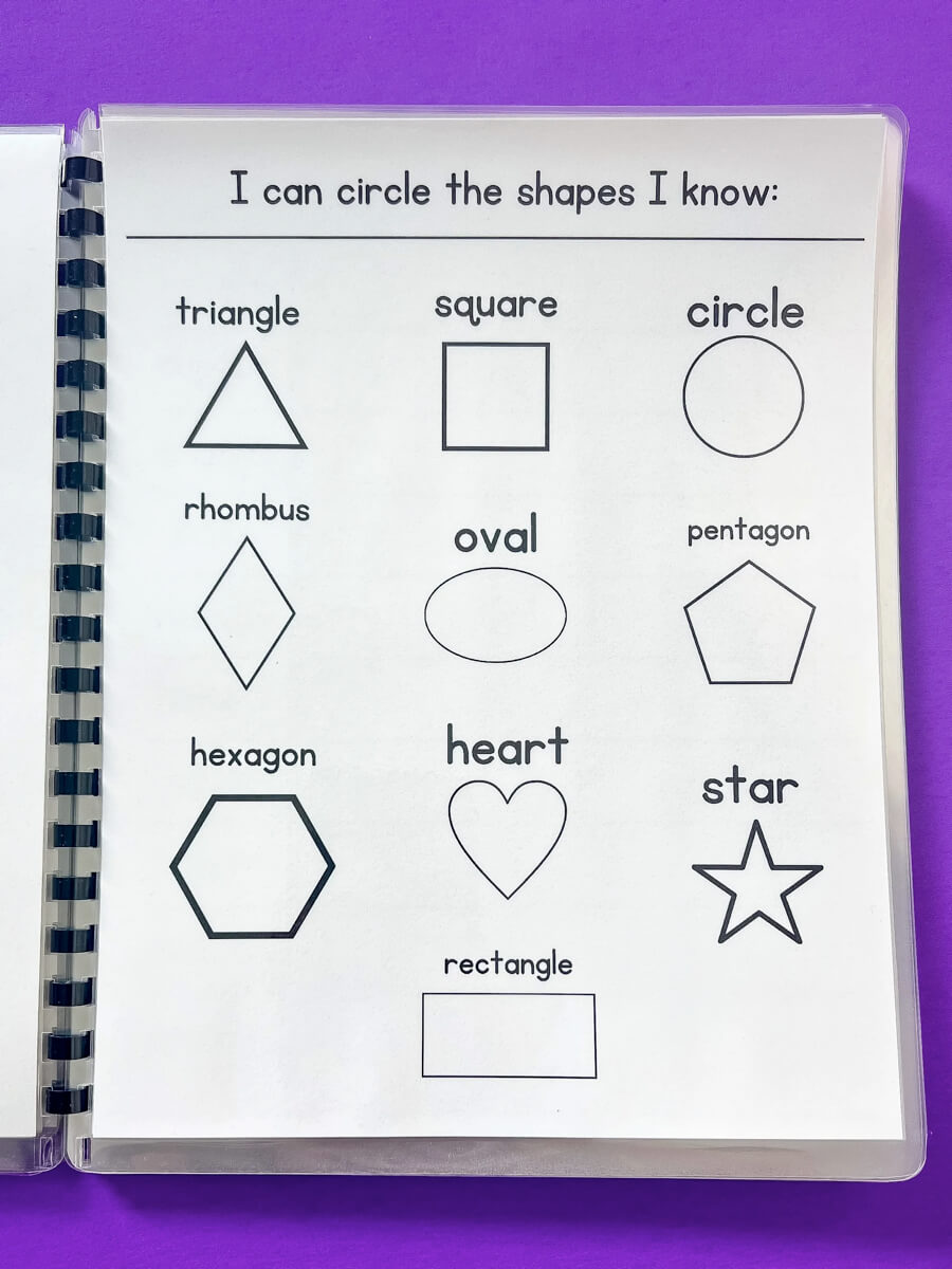 BeginderBook: The Ultimate Kindergarten Prep Workbook - Laminated Spiral Bound Pages for Kids Learning & Prepping for School