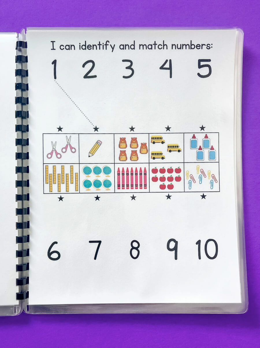 BeginderBook: The Ultimate Kindergarten Prep Workbook - Laminated Spiral Bound Pages for Kids Learning & Prepping for School