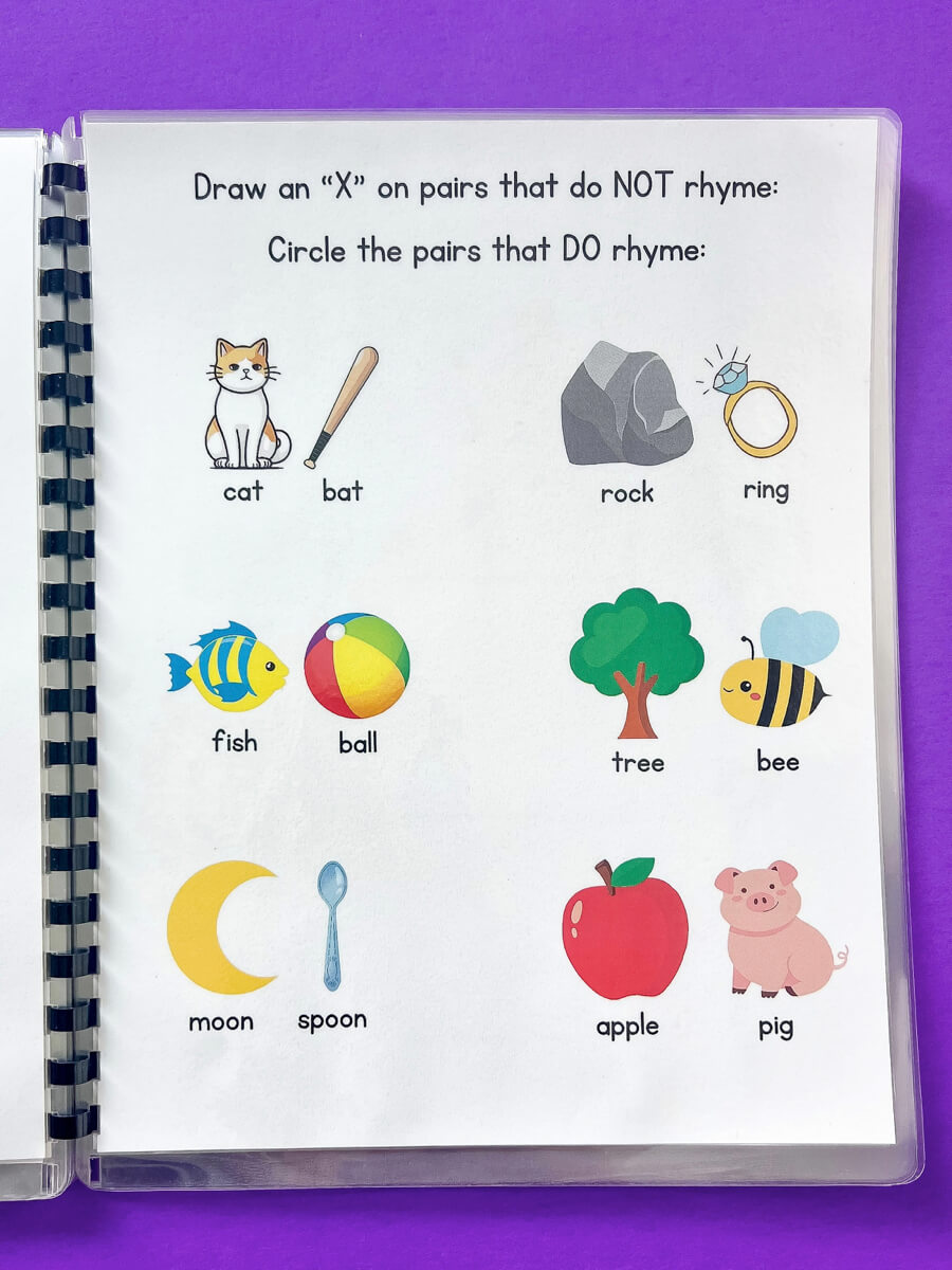 BeginderBook: The Ultimate Kindergarten Prep Workbook - Laminated Spiral Bound Pages for Kids Learning & Prepping for School