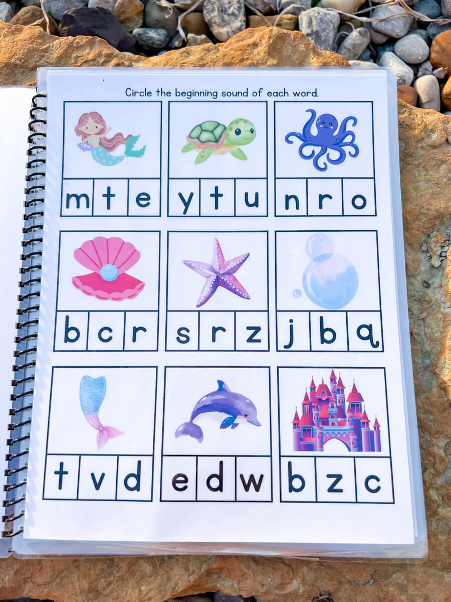 Learn with Me, Under the Sea! Workbook