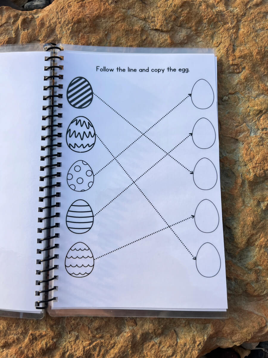 Preschool Easter Workbook
