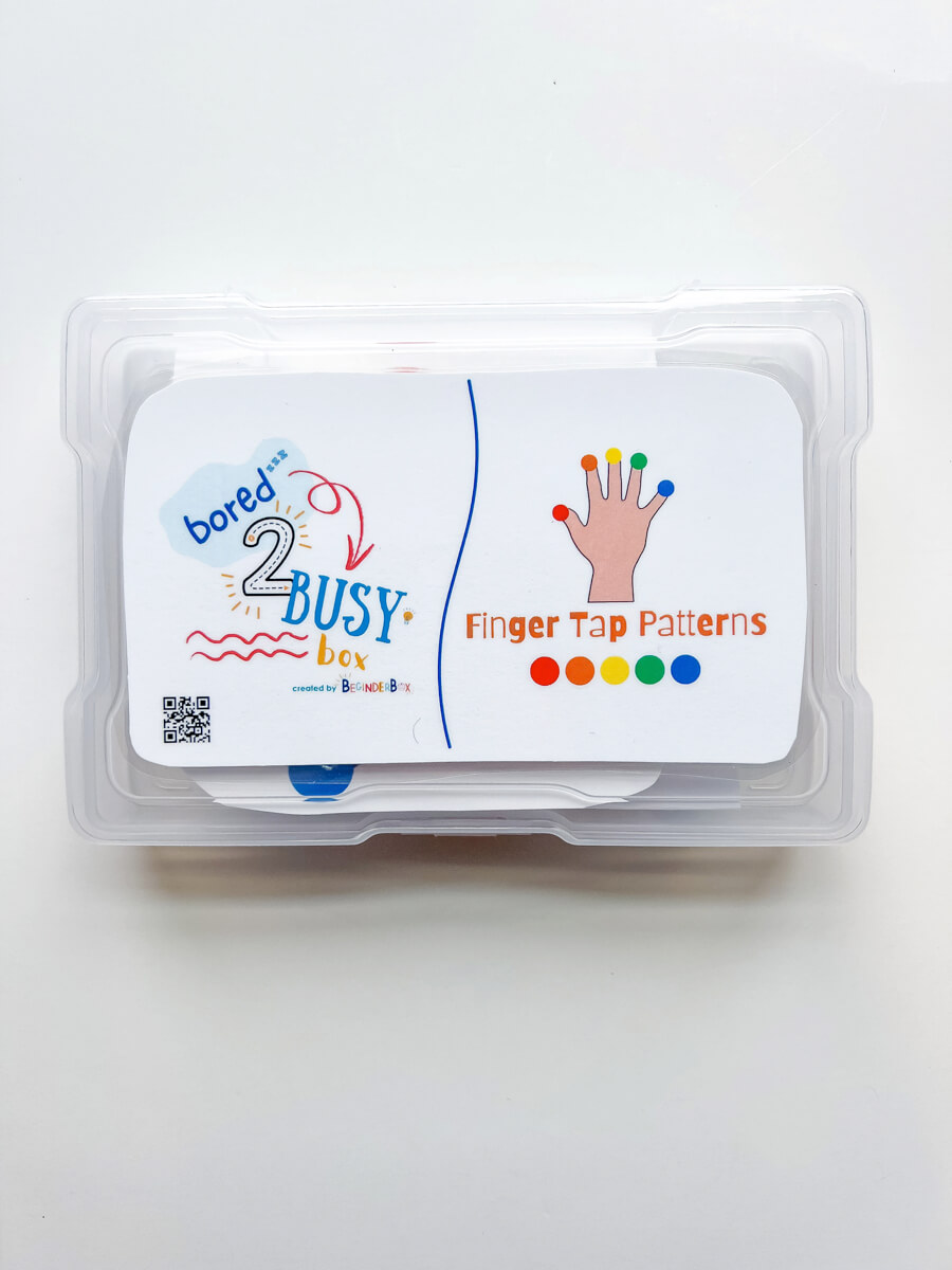 Bored 2 Busy Box Finger Tap Patterns