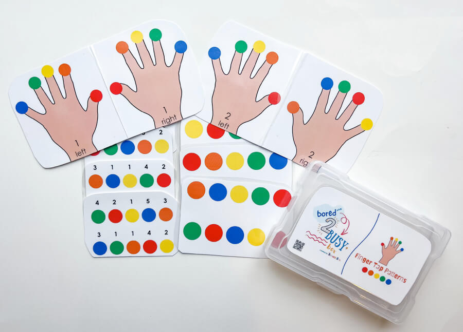 Bored 2 Busy Box Finger Tap Patterns