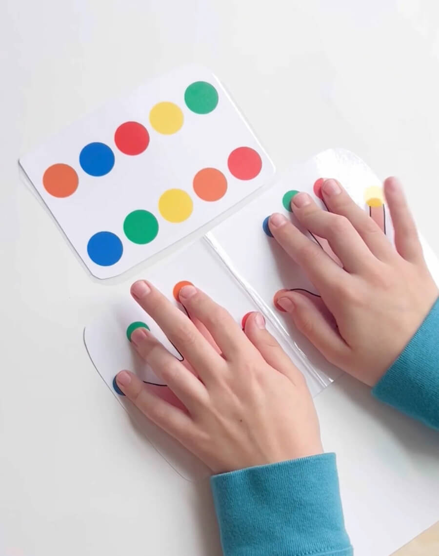 Bored 2 Busy Box Finger Tap Patterns