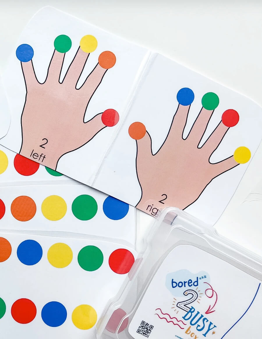 Bored 2 Busy Box Finger Tap Patterns