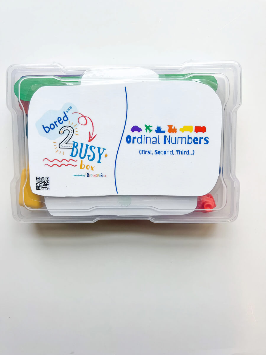 Bored 2 Busy Box Ordinal Numbers