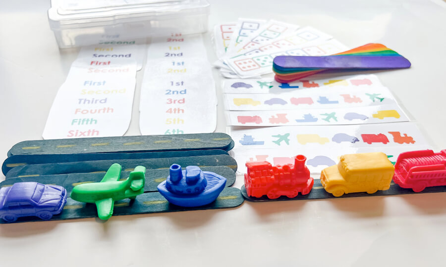 Bored 2 Busy Box Ordinal Numbers