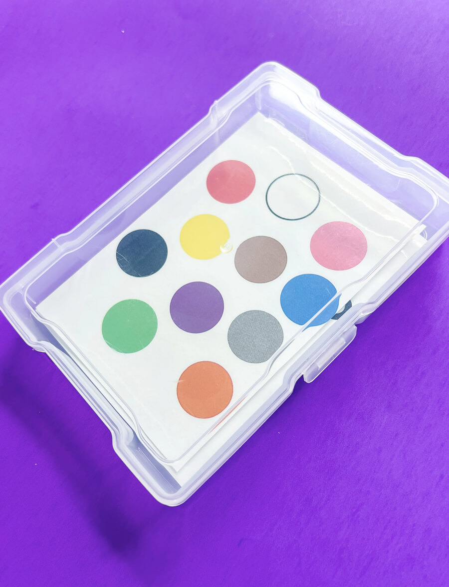 Color Peek Bilingual Flashcards