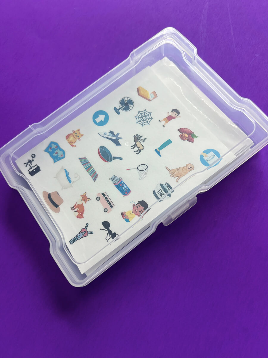 CVC search and find flashcards. Sound it. Sign it. See it.