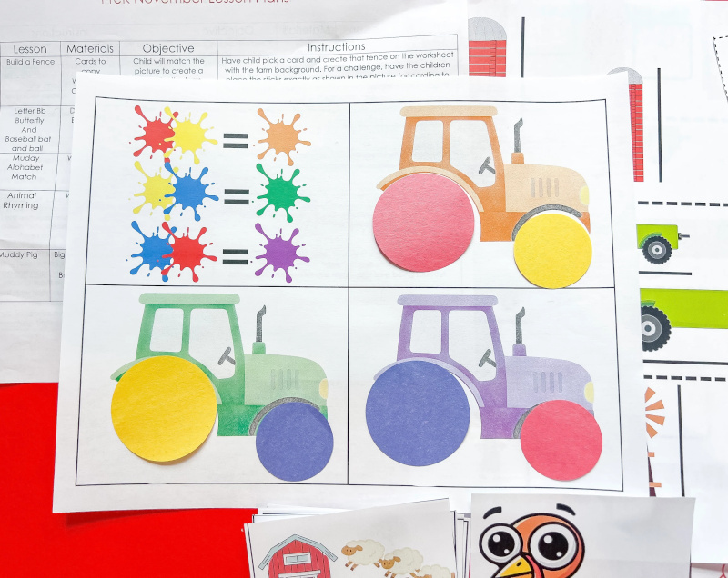 November Preschool Box Monthly Subscription